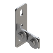 Фланец торцевой продольный 38-40 4F2 M10