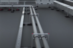 Рамы и опоры кровельные для монтажа инженерных коммуникаций