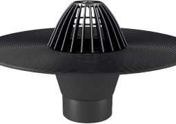 Кровельная воронка с листвоуловителем