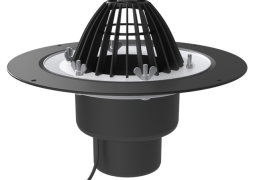 Кровельная воронка обогреваемая, с обжимным фланцем