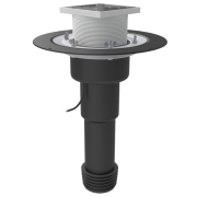 Воронка ремонтная обогреваемая, комплектуется уплотнительной манжетой и трапом с опорным кольцом