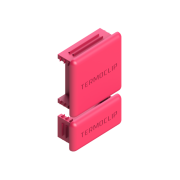 Заглушка пластмассовая для профиля и консолей 41х62